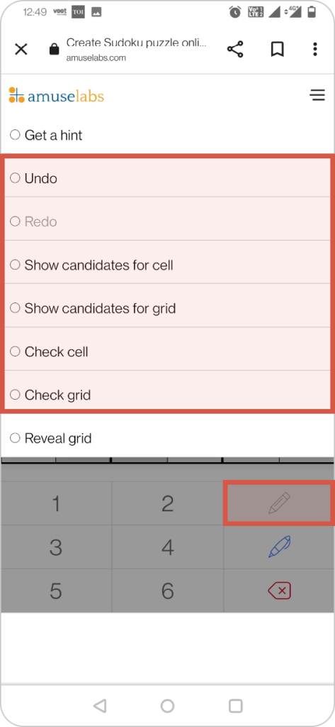 Making Sudoku 