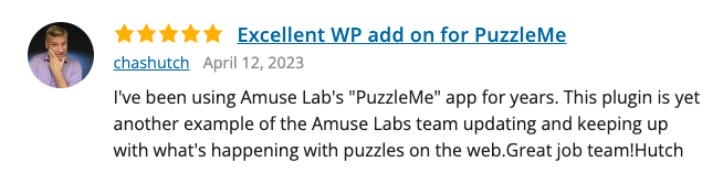 puzzleme wordpress plugin review
