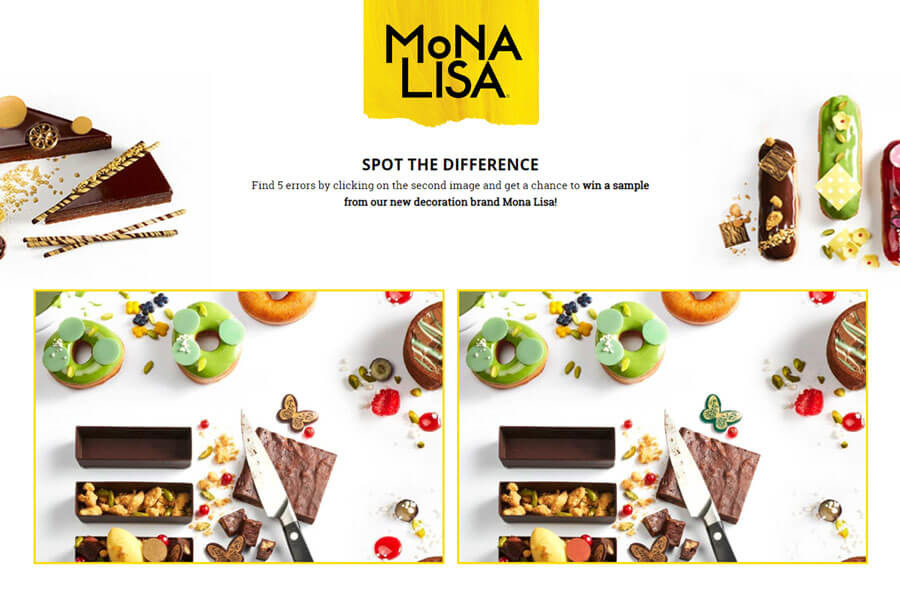 Mona-lisa-spot the diff branded game