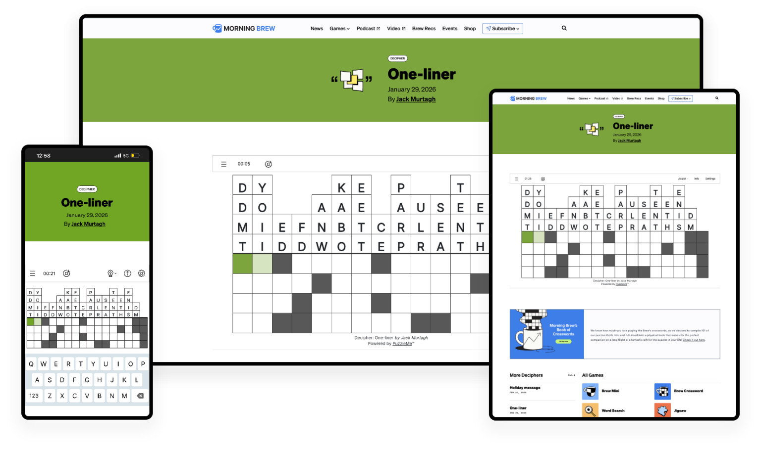 Decipher The Quote Maker - Amuse Labs: Creators of PuzzleMe