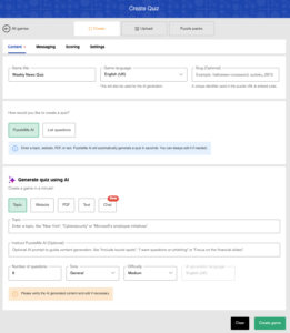 PuzzleMe AI news quiz builder for local and independent publishers