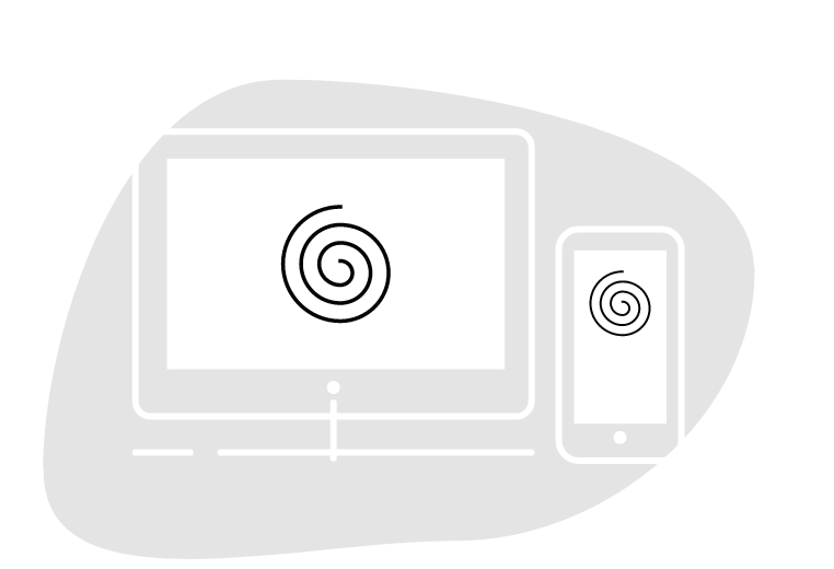 Spiral banner